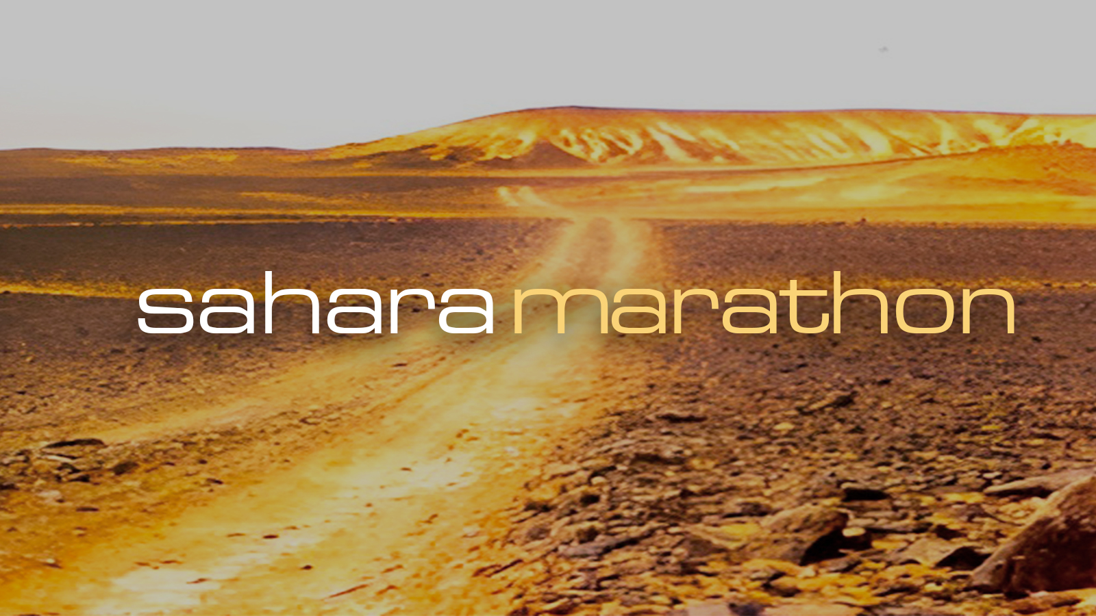 Sahara marathon