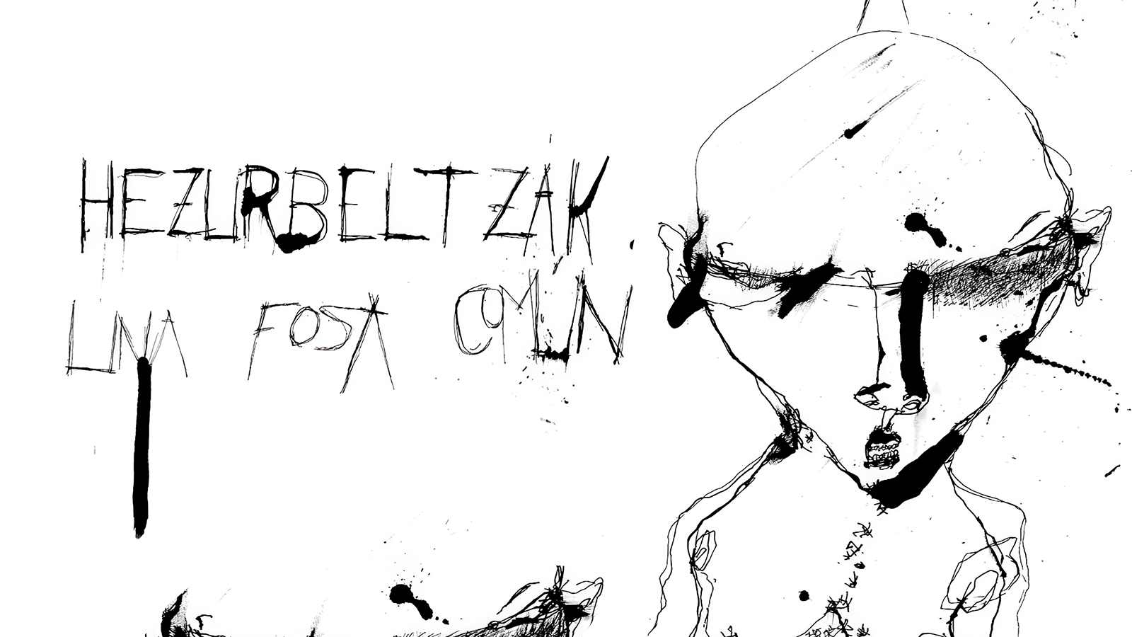 Hezurbeltzak, una fosa común