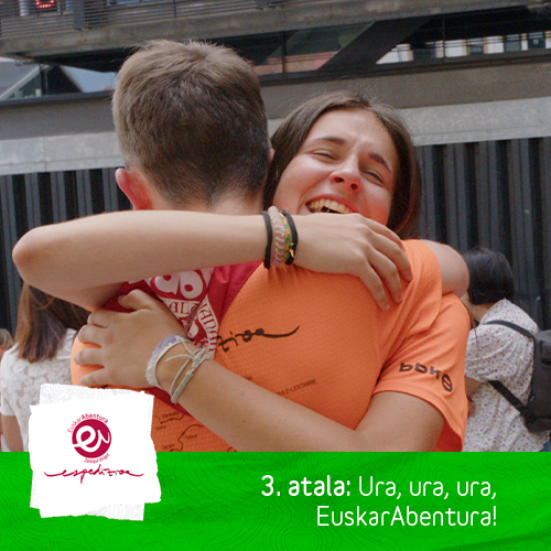 3. Ura, ura, ura, EuskarAbentura!