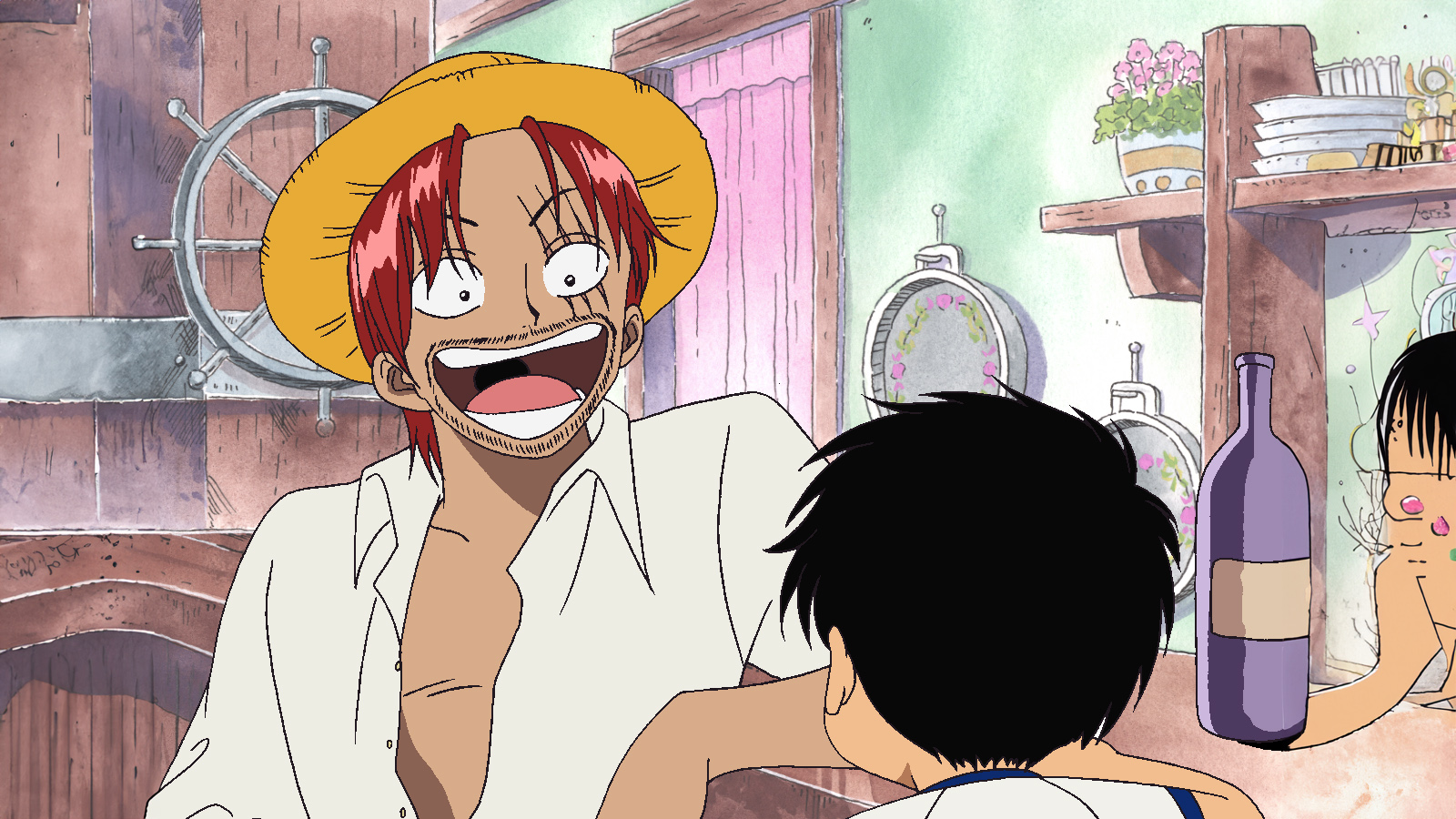 4. Luffyren iragana. Shanks, pirata ilegorria