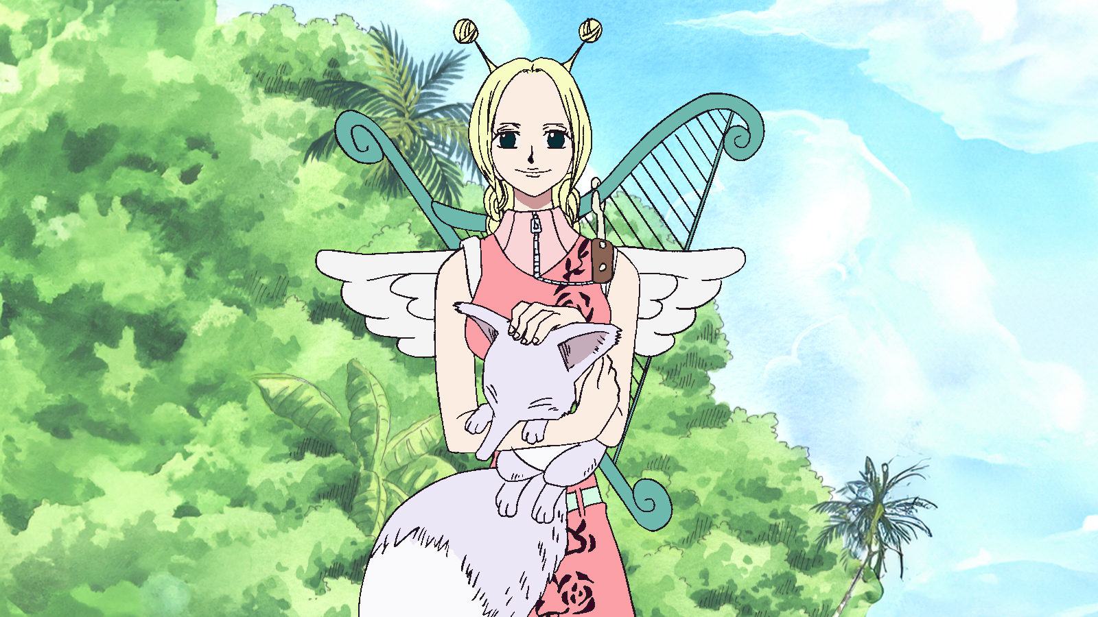 154. Skypiea, jainkoaren lurraldea. Aingeruen hodei hondartza