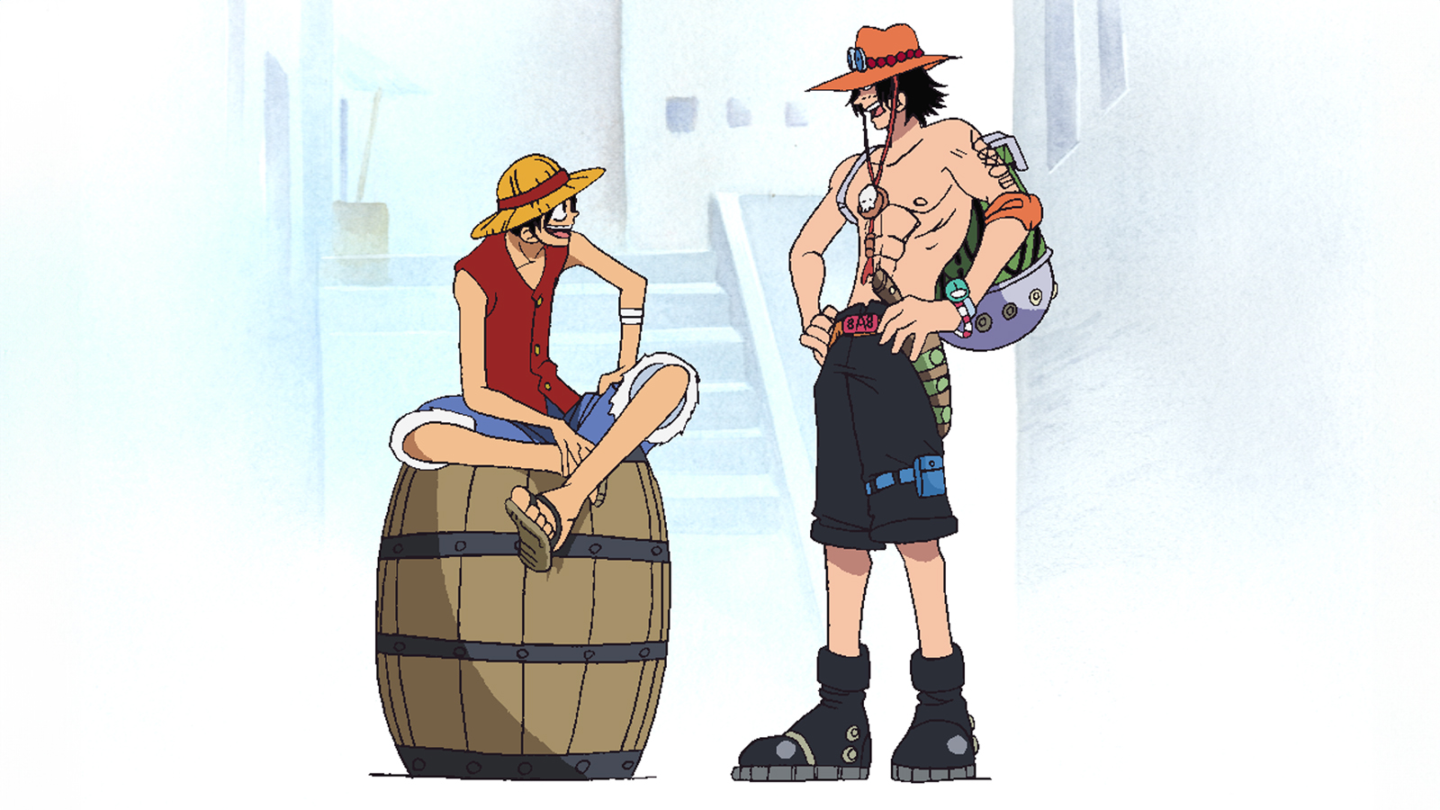 95. Luffy ta Ace, anaien oroitzapenak