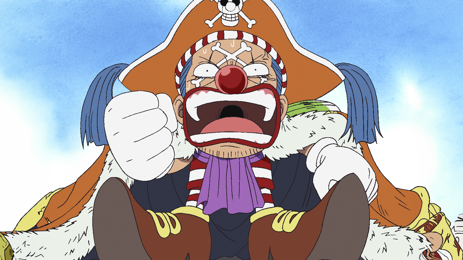 46. Buggy pailazoa Luffyren atzetik