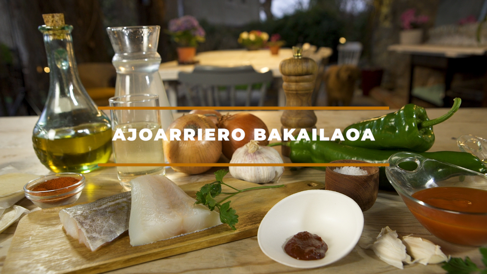 Ajoarriero bakailaoa