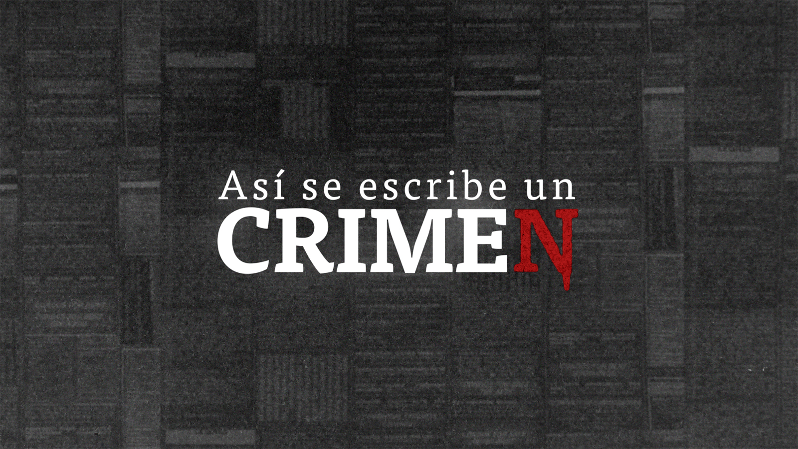 Imagen de Así se escribe un crimen