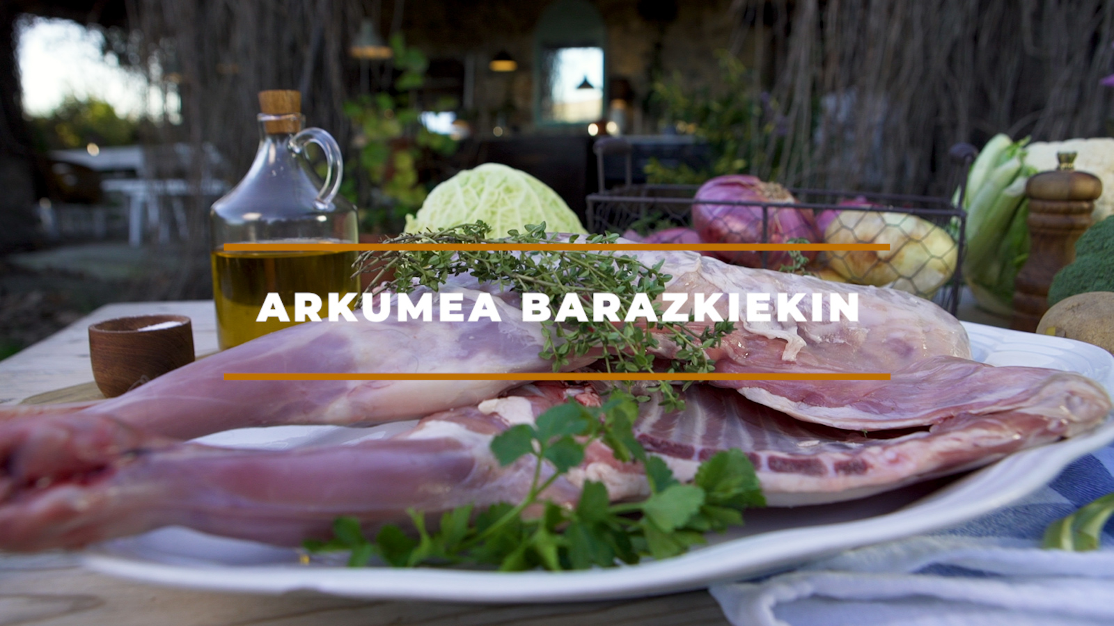 Arkumea barazkiekin