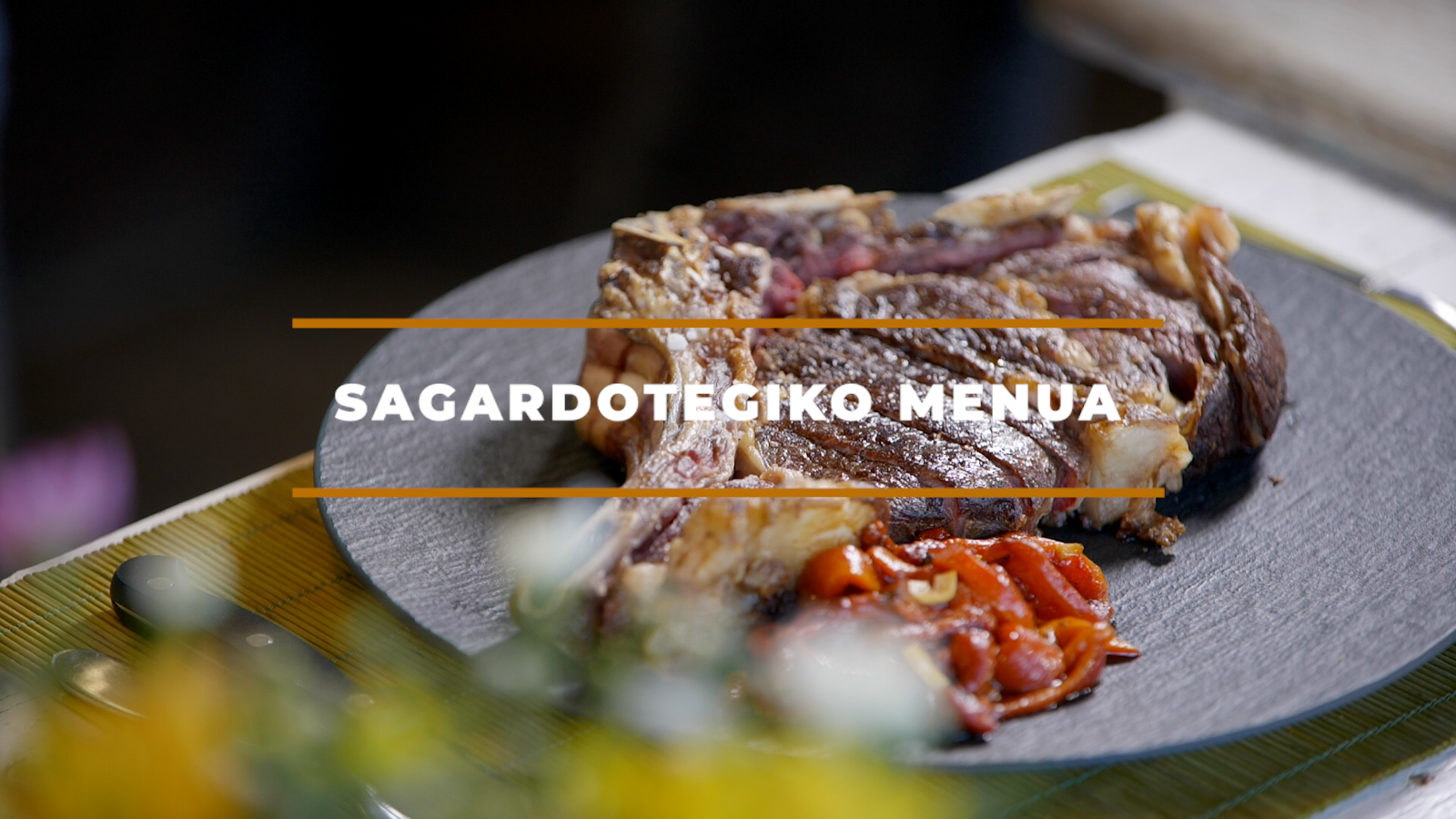 Sagardotegiko menua