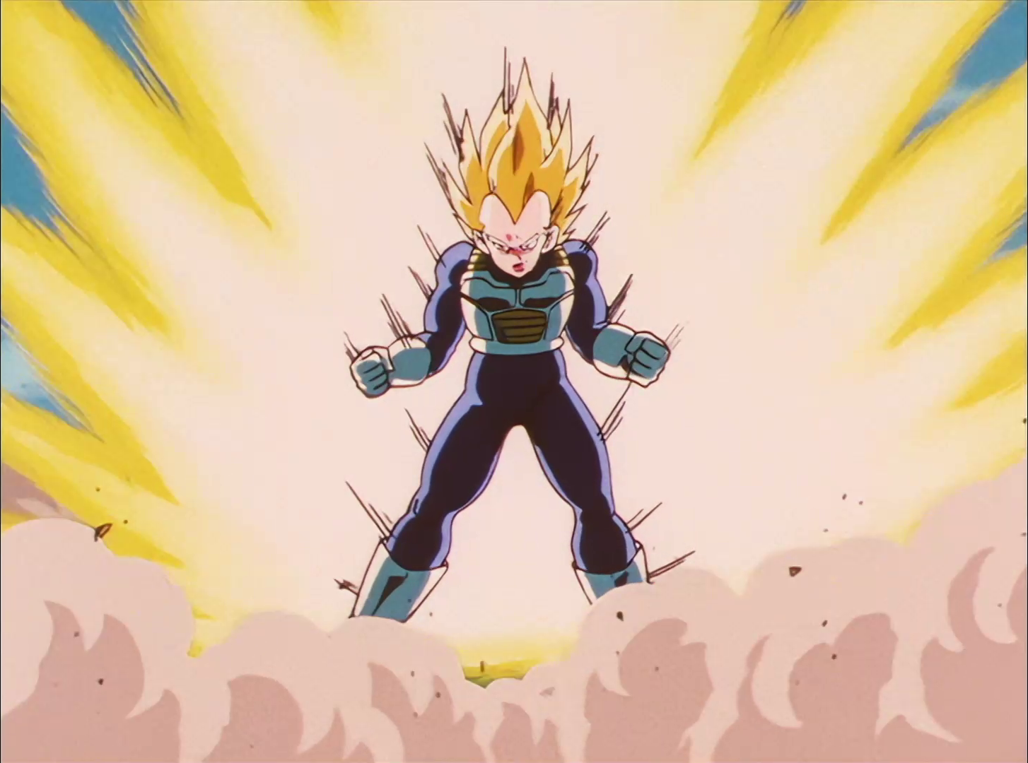 156. Belaunika zaitez, Cell! Super Vegeta naiz!!