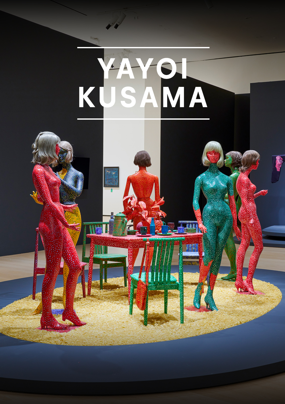 Yayoi Kusama: Desde 1945 hasta hoy