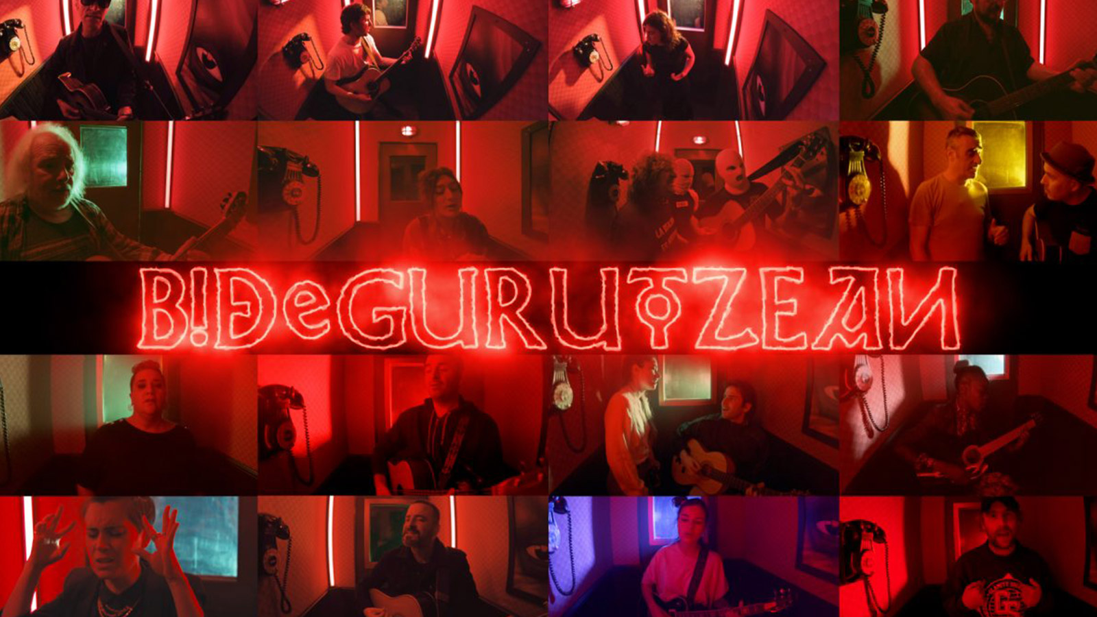 Bidegurutzean