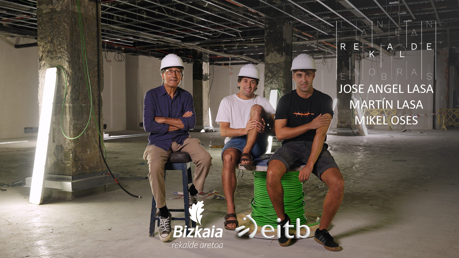 Jose Ángel Lasa, Martín Lasa eta Mikel Osés LANEAN