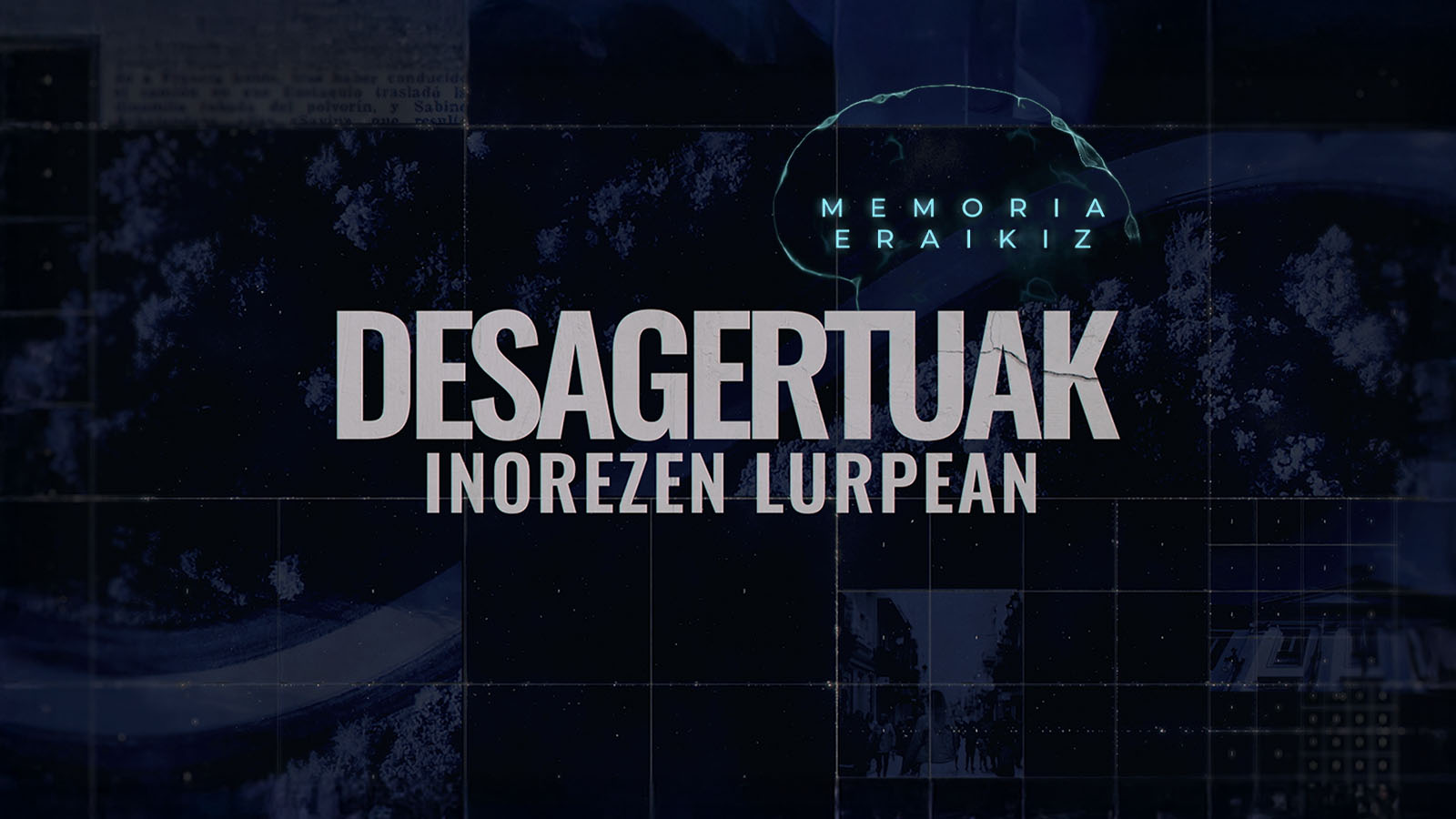 Desagertuak, inorezen lurpean